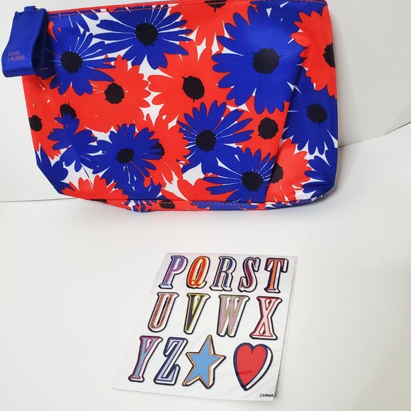 Estee Lauder Makeup Bag With Stickers - Picture 5 of 8